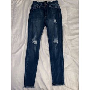 Fashion Nova high rise skinny jeans